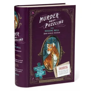 Abrams & Chronicle Murder Most Puzzling: The Missing Will 500-Piece Puzzle