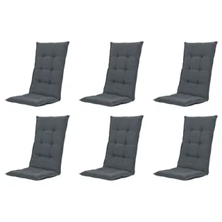 Gardissimo Hochlehner Auflage 120 x 50 x 8 cm grau 6 St.