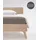 Jersey 180 x 200 - 180 x 220 cm taupe