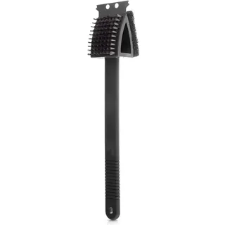 OEM Grillbürste 38 cm Edelstahl Weiß
