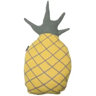 David Fussenegger Kissen gefüllt Silvretta 'Ananas' 32 x 70 cm Gelb