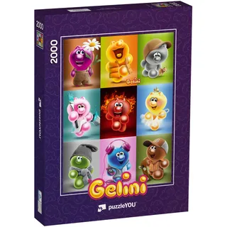 puzzleYOU: Puzzle 2000 Teile „Gelini Collage“