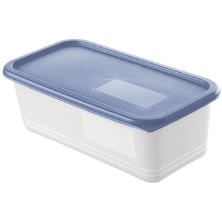 Rotho Domino 3 x 1,2 l blau Frischhaltedose Kühlschrankdose