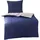 Mako-Satin Texture Dunkelblau 155 x cm 80 x 80 cm