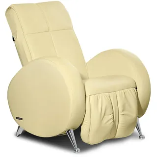 Massagesessel Relaxsessel KEYTON RETRO Leder | marble