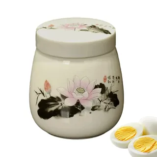 Premium Eier-Coddler Aus Keramik – Hochwertige Eierbecher-Schalen | Vielseitiges Frühstücks-Set | Ideal Zum Kochen, Backen Und Für Den Täglichen Gebrauch