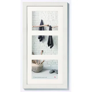 walther + design Bilderrahmen modern weiß 15x20 cm 3er Set