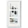 walther design Bilderrahmen modern weiß 15x20 cm 3er Set