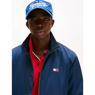 Tommy Jeans Blouson TJM ESSENTIAL PADDED JACKET EXT Freizeitjacke, Übergangsjacke glänzend, Stretchbündchen, Stehkragen blau L (50)