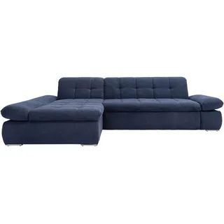 Mid.you Ecksofa, Dunkelblau, Metall, Uni, 3-Sitzer, L-Form, 300x172 cm, Made in EU, FSC Mix, Wohnzimmer, Sofas & Couches, Wohnlandschaften, Ecksofas