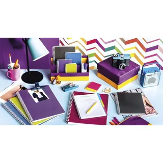 CLAIREFONTAINE Notizbuch Clairefontaine Spibuch 17x22 Lini Kar 50Bl int sor