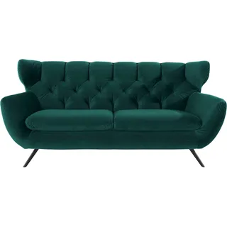 Candy Couch Samt 3-Sitzer Grün