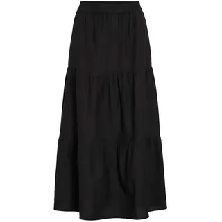 VILA Maxirock Damen Schwarz 38