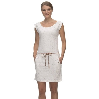 Ragwear Midikleid Ragwear Damen Kleid TAG DOTS 2311-20003 White 7000 Beige weiß S