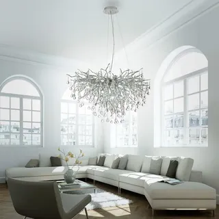 Paul Neuhaus Icicle 10-flg. 50x100 cm Chrom glänzend