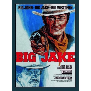 Schatzmix John Wayne Jake Big Western Film Metallschild Wanddeko 20x30 cm tin Sign Blechschild, Blech, Mehrfarbig