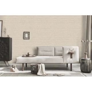 Erismann Vliestapete Struktur Textil Optik Uni Beige 10,05 x 0,53 m 10285-38