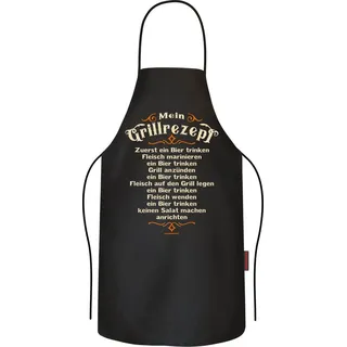 Grillschürze Grillen - Rezept - Grillschürze - Schürze