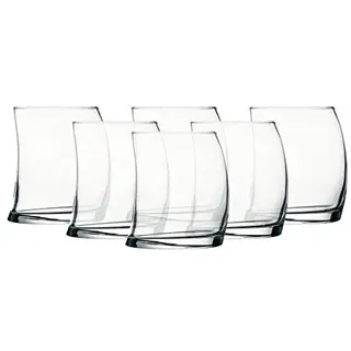 Whiskey Gläser, Tumbler, Wassergläser Penguen Set Gläser von Pasabahce, 6er, 370cc