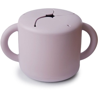 Mushie Baby Snack Cup Tasse für die Zwischenmahlzeit Soft Lilac 1 St.