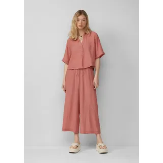 QS Culotte Strukturierte Culotte orange 38