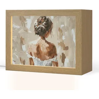 onlywow TISCHLEUCHTE Frau Beige