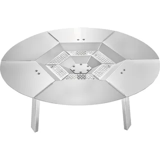 Vevor Feuerschale Ø 63,5 cm Silber