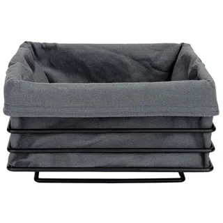 Justinus Brotkorb Lifestyle eckig Edelstahl Anthracite