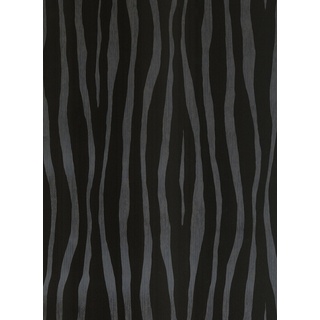Zebra Tapete Skin 6 von Eijffinger - Schwarz/ Braun beflockt