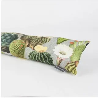 SCHÖNER LEBEN. Zugluftstopper SCHÖNER LEBEN. Zugluftstopper Kakteen grau grün div. Größen, handmade grau|grün 15 cm x 110 cm x 15 cm
