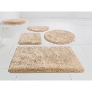 GRUND Melos Beige halbrund 50 x 80 cm