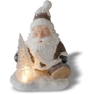 Lemodo Weihnachtsmann 37 cm braun/weiß