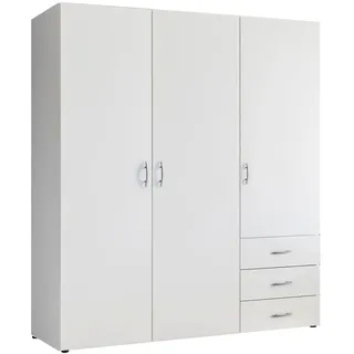 SchlafKONTOR Harry 150 x 176 x 51 cm weiß