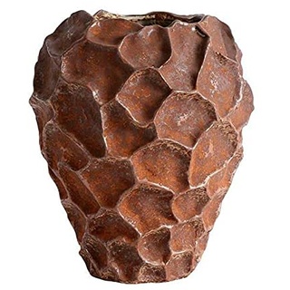 Vase Soil, Stoneware, Rust, H: 21,5 Ø: 18