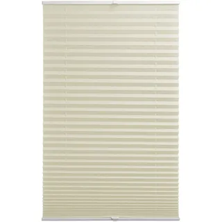 BLINDECOR Plissee ohne Bohren | lichtdurchlässiges Plissee für Fenster | Polyester | 95 x 140 cm | 602 Beige