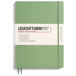 Leuchtturm1917 Notizbuch A4 Salbei Liniert