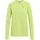 Crew Neck Longsleeve Damen Limette XS
