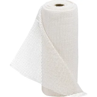 ANRO Teppichunterlage Gumminetz Antirutschnetz Teppich Antirutschunterlage, (1-St), Gitter-Rutschunterlage, individuell zuschneidbar 60x100cm Weiß weiß 60 cm x 100 cm x 3 mm