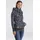 Kapuzensweatshirt Floral Schwarz XL