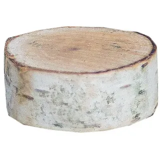 iWerk - Birkenholzscheiben Rund 100% Natur Ø 4-5 Cm Dekoration Deko Baumscheibe Holzdeko
