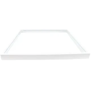 LUXULA LED-Einbaupanel 62x62cm weiß Aluminium