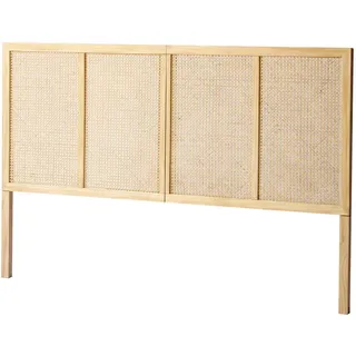 Nordlys Bettkopfteil, Braun, Holz, 163.5x108.5x3.5 cm, Schlafzimmer, Betten, Bett-Kopfteile