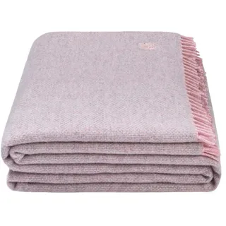 Zoeppritz Wohndecke Must Relax, Rosa, Textil, Uni, 130x190 cm, Oeko-Tex® Standard 100, Fransen, Wohntextilien, Decken, Kuscheldecken