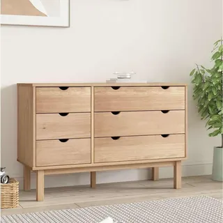 vidaXL OTTA 111 x 73,5 x 43 cm Braun