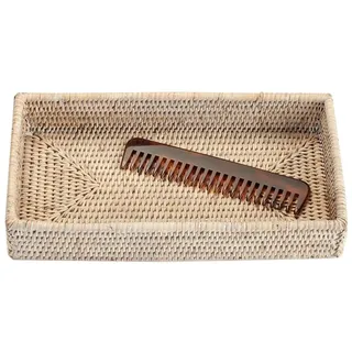 Basket TAB 2 Rattan-Tablett, rattan hell LxBxH 30x16x5cm