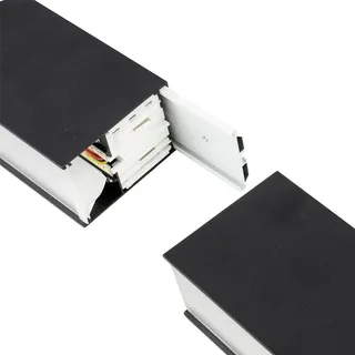 LUXULA 1-flg. 120 cm schwarz