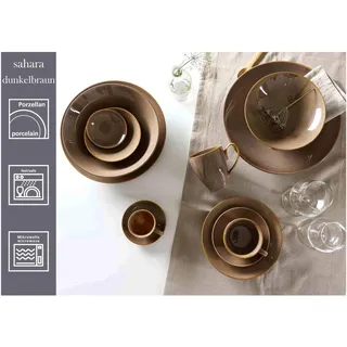 Ritzenhoff & Breker Espressotasse 0,1 l Dunkelbraun 6 St.
