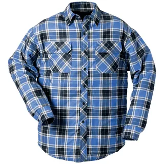 CRAFTLAND Thermohemd kariert Blau L