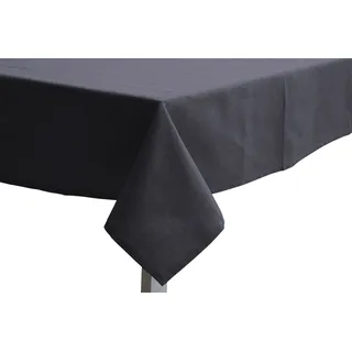Tischdecke PANAMA anthrazit (BL 150x250 cm) - grau - BL 150x250 cm