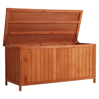 Wiltec Gartenbox 127 x 55 x 60 cm Braun